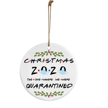 2020. gadam Jauniem Ziemsvētki Koks Kulons Ziemassvētku rotājums Mājās 1-50gab Koka Brīvdienu Puse Piegādēm Jauno Gadu Noel Navidad Dāvanu 2021