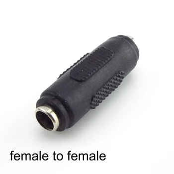 5.5*2.1 mm / 5.5x2.1 mm DC dubultā vīrietis, lai vīrietis Kontaktligzda ar zemējuma kontaktu Savienotājs CCTV sieviešu sieviešu Paneļu Montāža Jack Adaptor